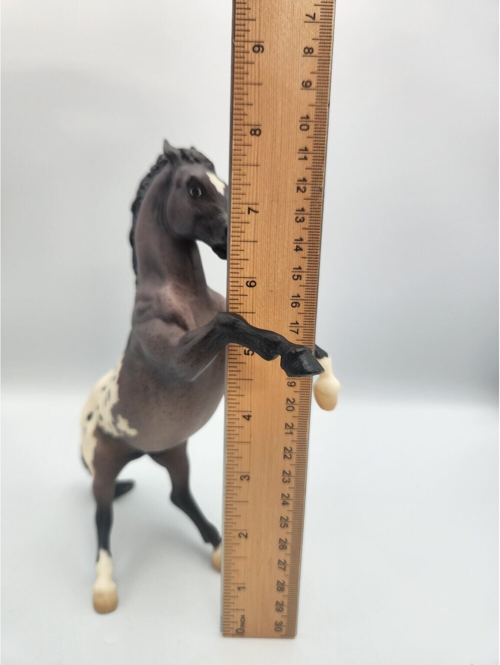 Blue Roan Appaloosa - Rearing Stallion Classic Series Breyer #681 E1 - Picture 2 of 9